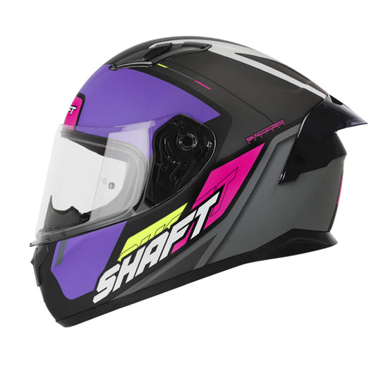 CASCO SHAFT SH-582SP ALFA MATE NEGRO MORADO NEON