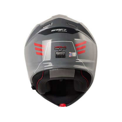 CASCO SHAFT SH-4000DV PRO MERLO GRIS ROJO