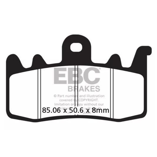 PASTILLA DE FRENO EBC FA630HH