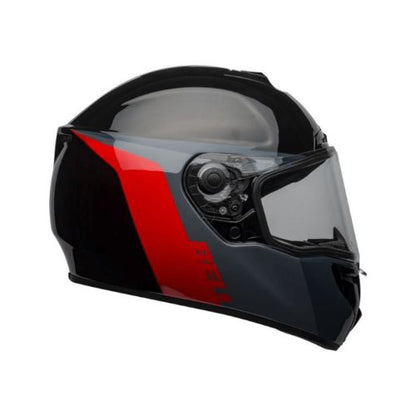 CASCO BELL SRT RAZOR NEGRO GRIS ROJO